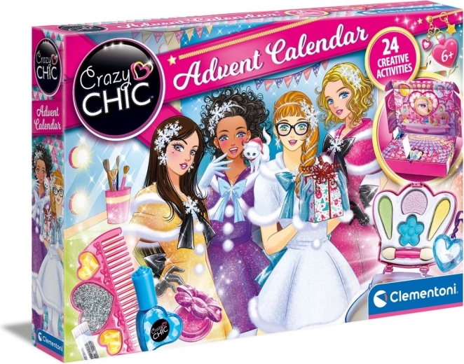 Clementoni Crazy Chic calendario dell’Avvento Lovely Time
