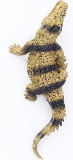 Coccodrillo di gomma morbida 23 cm