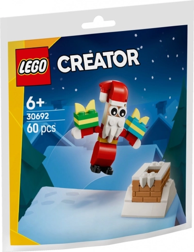 Lego Creator – Babbo Natale e camino natalizio