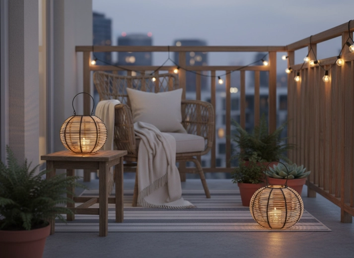 Atmosfera su balcone e terrazza