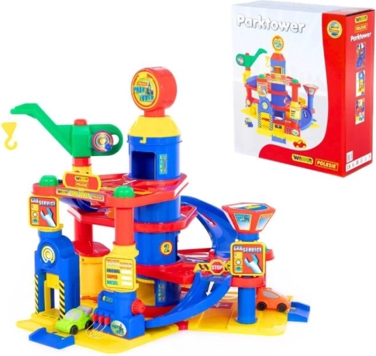 Garage multipiano Park Tower con 4 livelli e automobiline