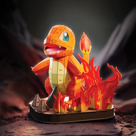 Modello dettagliato di Charmander
