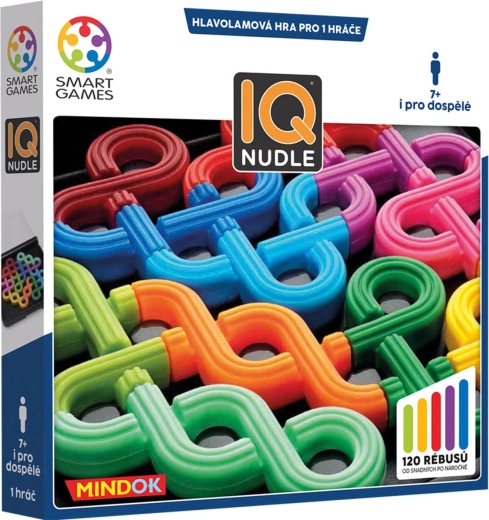 MINDOK Smart Games IQ Nudle, rompicapo per 1 giocatore