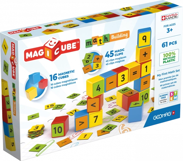 Geomag Magicube set matematico 61 pezzi