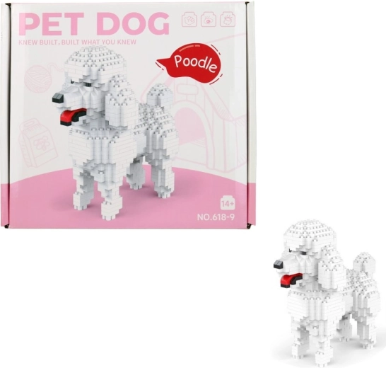 Set di costruzioni con cagnolino, 760 pezzi