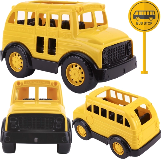 Divertente tema dell’autobus scolastico