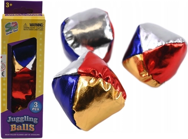 Palline da giocoleria colorate – set da 3 pz