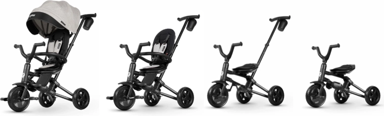 Sedile 360° e modalità 6in1 che cresce con il bambino