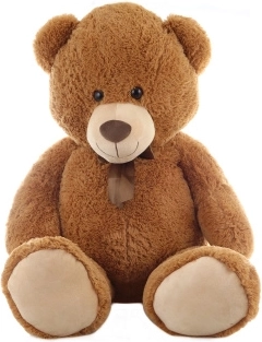 Orsacchiotto di peluche 120 cm con fiocco