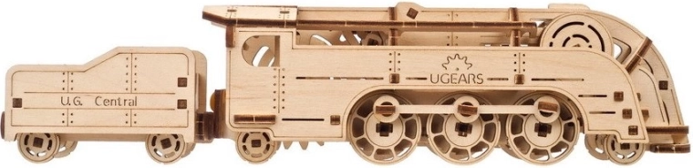 Mini locomotiva rétro con splendidi dettagli