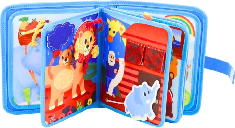 Elementi interattivi che stimolano i sensi e la motricità