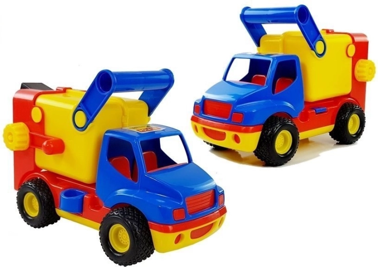 Auto ConsTruck Camion della spazzatura Ruote in gomma 8916