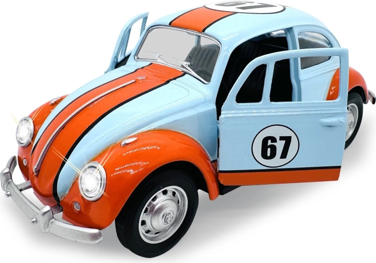 JAMARA Volkswagen Beetle 1967 Diecast 1:28 azzurro