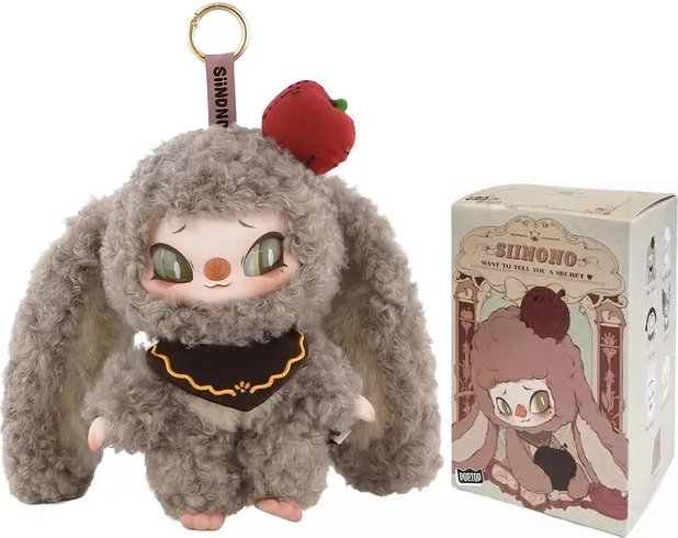 Letsvan Sinono portachiavi peluche da collezione blind box Dimmi il tuo segreto - 1 pezzo