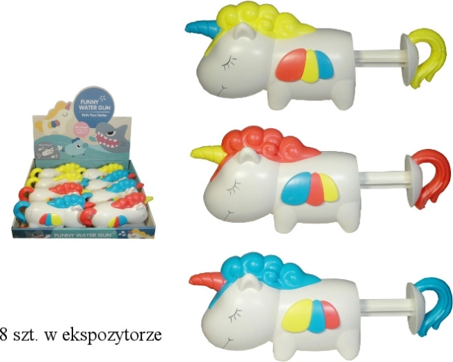 Pistola ad acqua unicorno