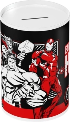 Salvadanaio in metallo DIAKAKIS Avengers 10 × 15 cm