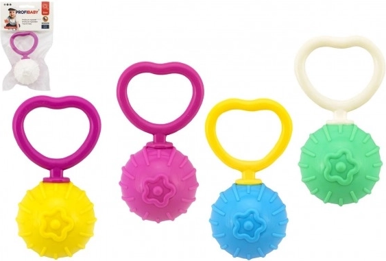 Sonaglio retrò in plastica con pallina (0m+)