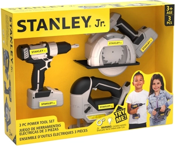 Stanley Junior set di utensili elettronici per bambini 3 pz