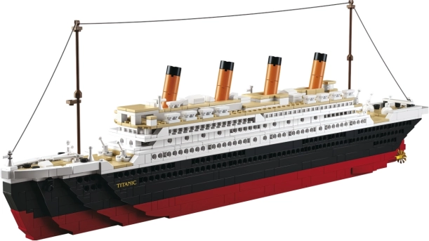 Set di costruzione SLUBAN Titanic – grande modello da 1018 pezzi