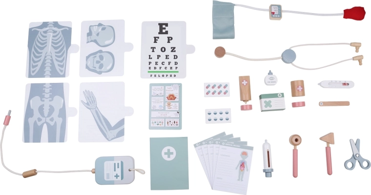 Studio medico ricco di strumenti
