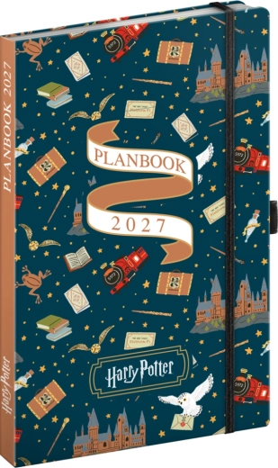 Planbook diari e quaderno Notique Harry Potter – Hogwarts Express 2027, 13 × 21 cm