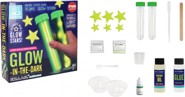 Kit per creare slime che si illumina al buio