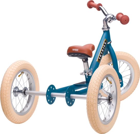 2-in-1: triciclo per la sicurezza, due ruote per l’equilibrio