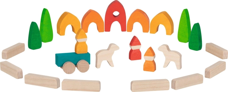 Colori che mettono in risalto il legno