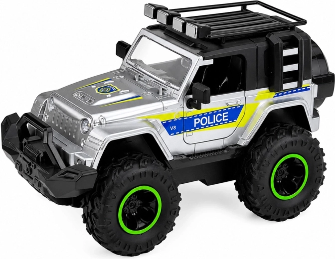 SUV della polizia fuoristrada per giochi d’azione