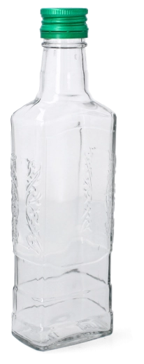 Bottiglia Mosca 250 ml con tappo a vite FI 28 (12 pz)