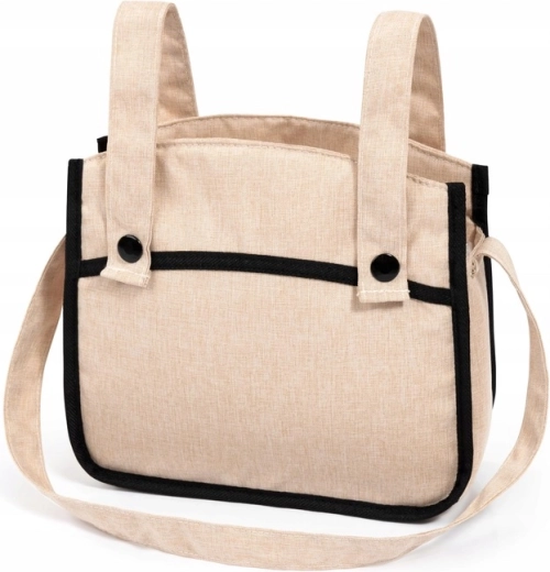 Borsa con cerniera e pratico cestino