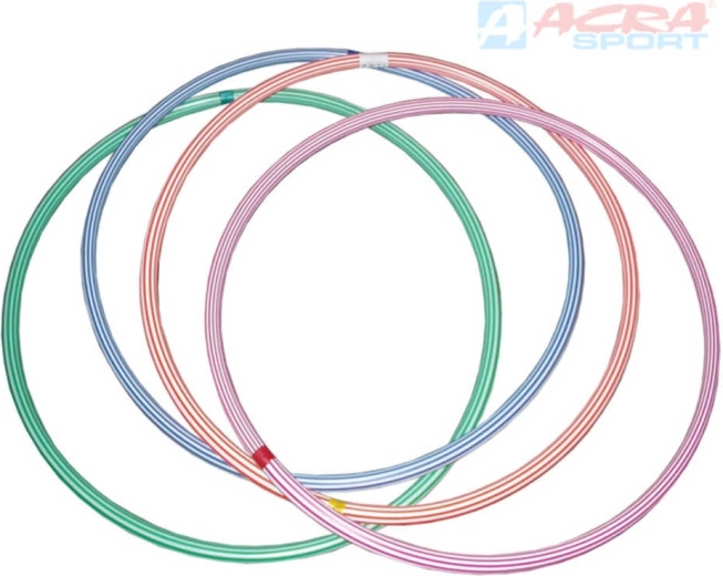 Acra cerchio ginnico hula hoop 70 cm - 1 pezzo