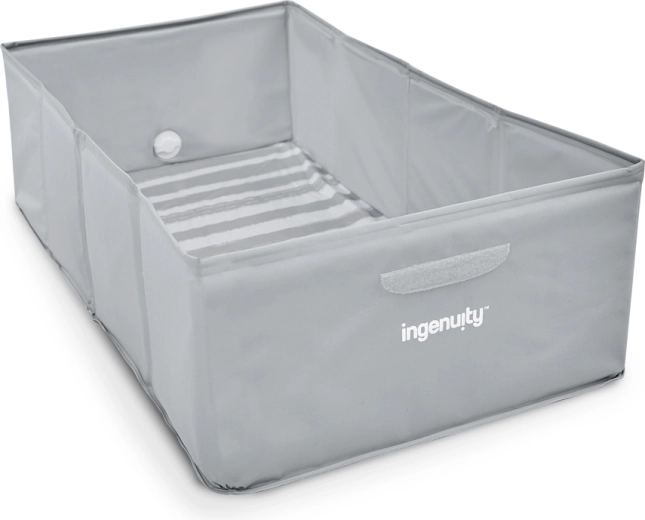 Vaschetta da bagno pieghevole da viaggio Ingenuity Tuckaway – Grigio