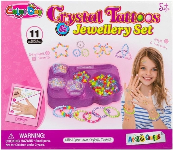 Set per realizzare braccialetti e tatuaggi di cristallo - 1 pezzo