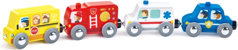 Trenino – veicoli cittadini 4 in 1