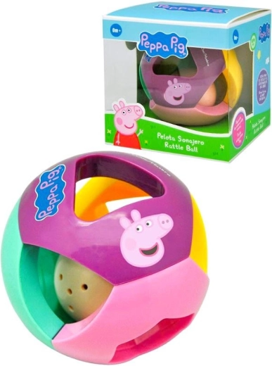 Pallina sonaglio Peppa Pig - 1 pezzo
