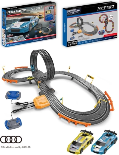 Pista per auto Audi a batterie 110 × 80 cm