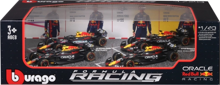 Set limitato di 4 vetture Red Bull Racing