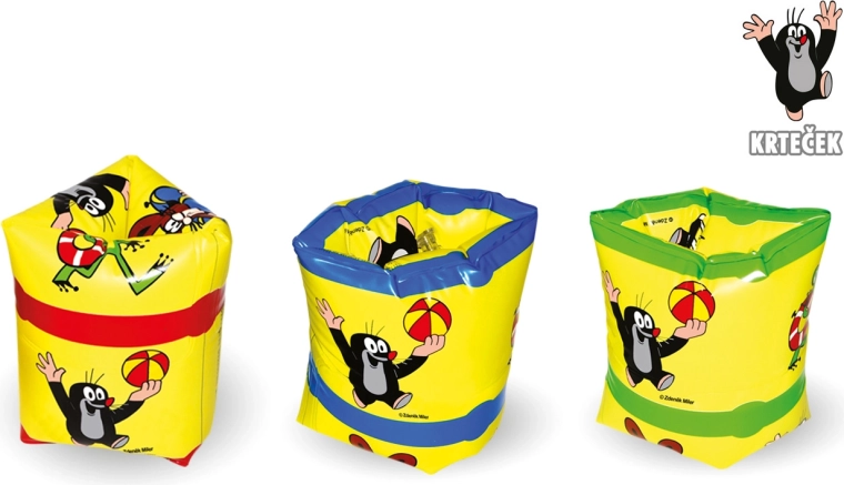 Braccioli gonfiabili per bambini Krteček 18 × 17 cm - 1 pezzo