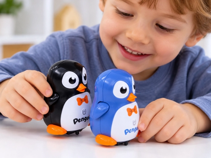 Movimento come un piccolo pinguino