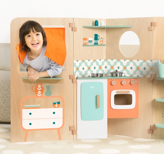 Cucinina e negozio in uno