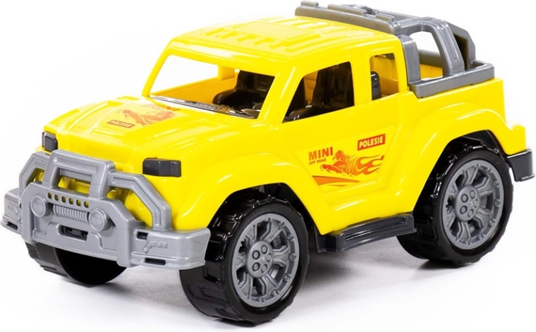 Fuoristrada di plastica per bambini giallo