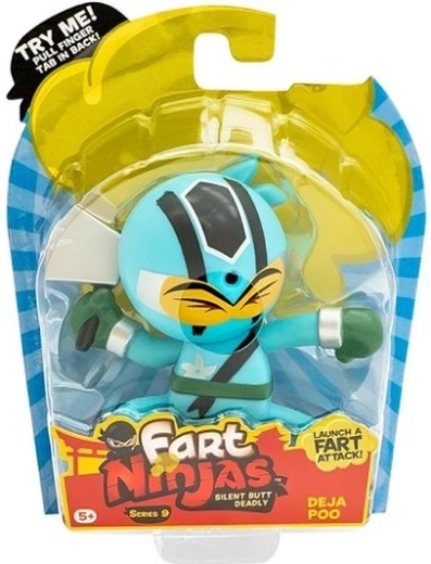Fart Ninjas Deja Poo – action figure da collezione con suoni