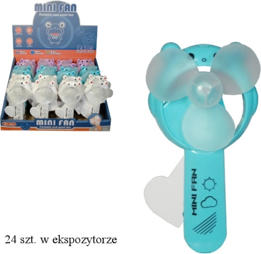 Ventaglio di plastica per bambini - 1 pezzo