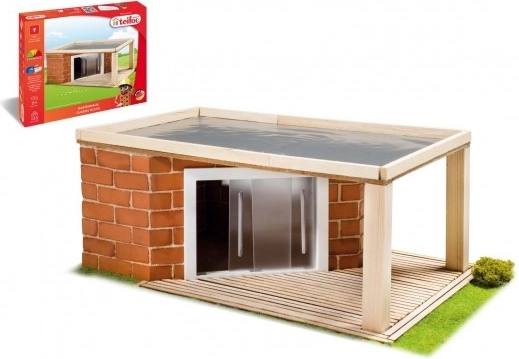 Teifoc set di costruzione casetta da giardino