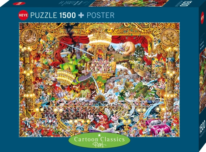 Heye puzzle Cartoon Classics: Opera caotica 1500 pezzi