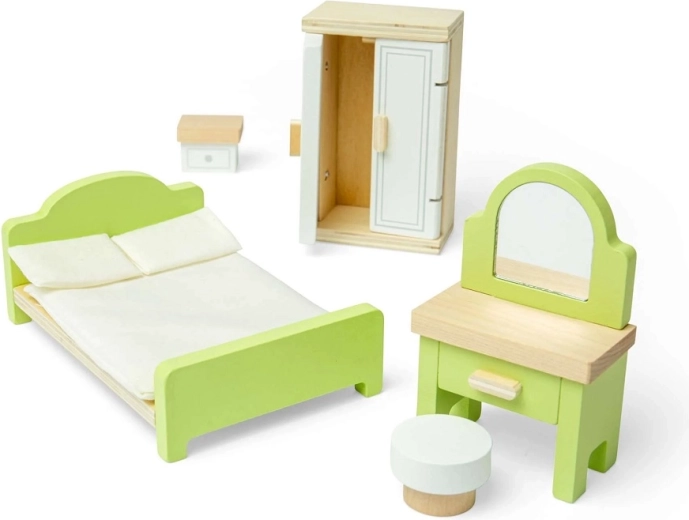 Camera da letto realistica per un piccolo mondo