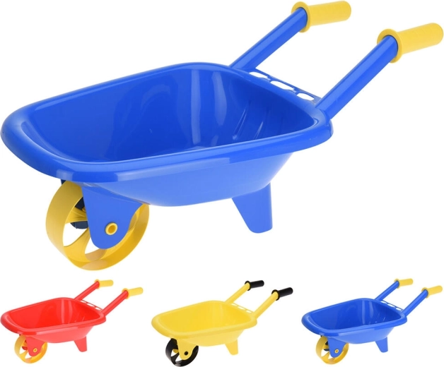 Carriola per bambini in plastica blu 60 × 25 × 30 cm