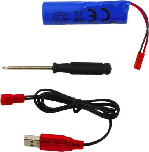 Batteria ricaricabile via USB