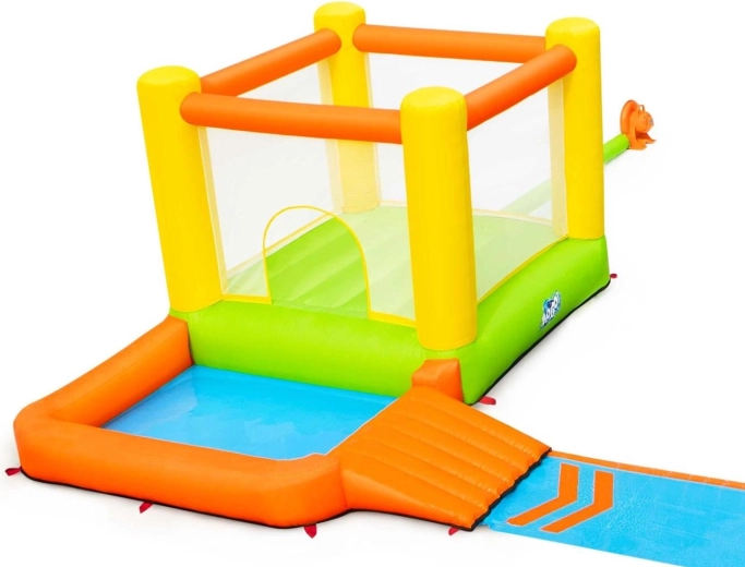 Centro giochi gonfiabile Bestway H2OGO! con scivolo e piscina per bambini 662 × 300 × 150 cm